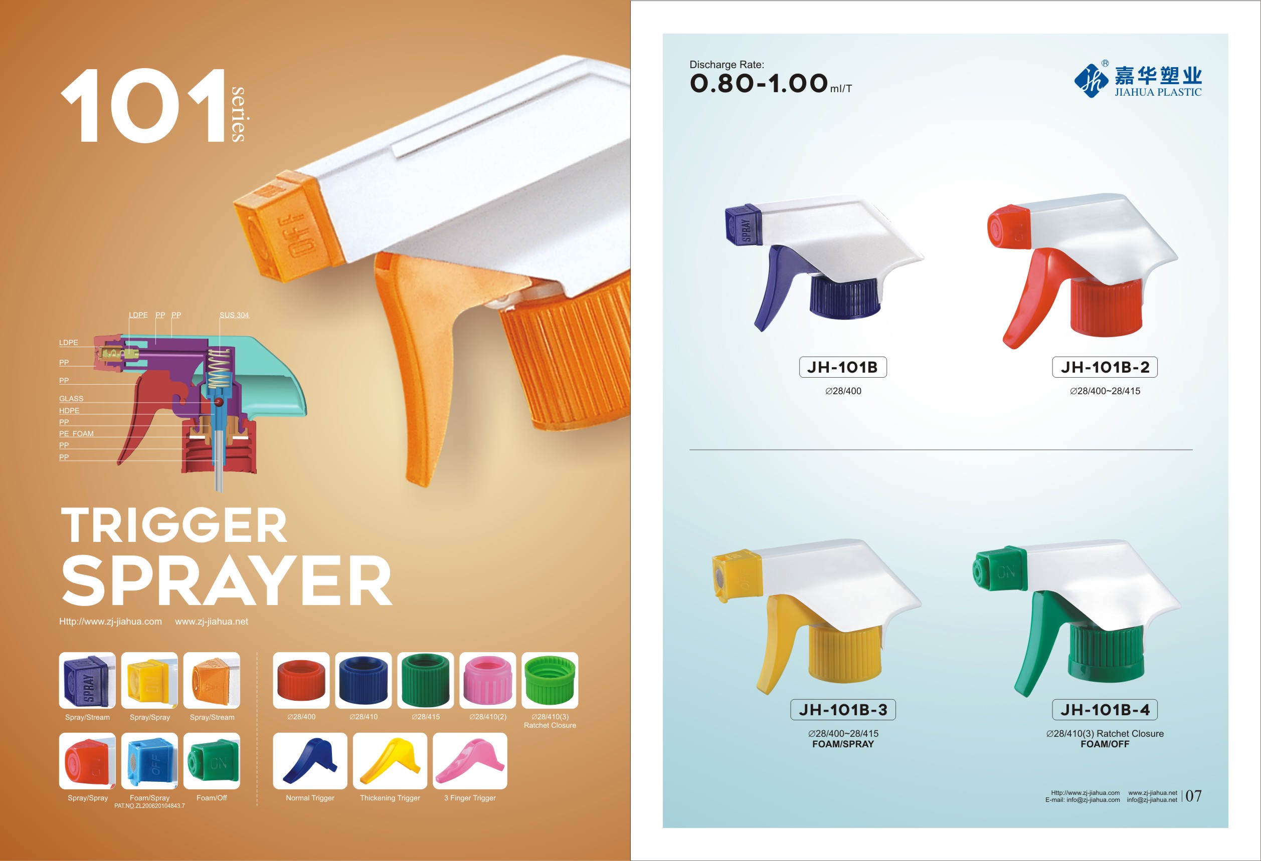 pulverizadores de cosméticos da China